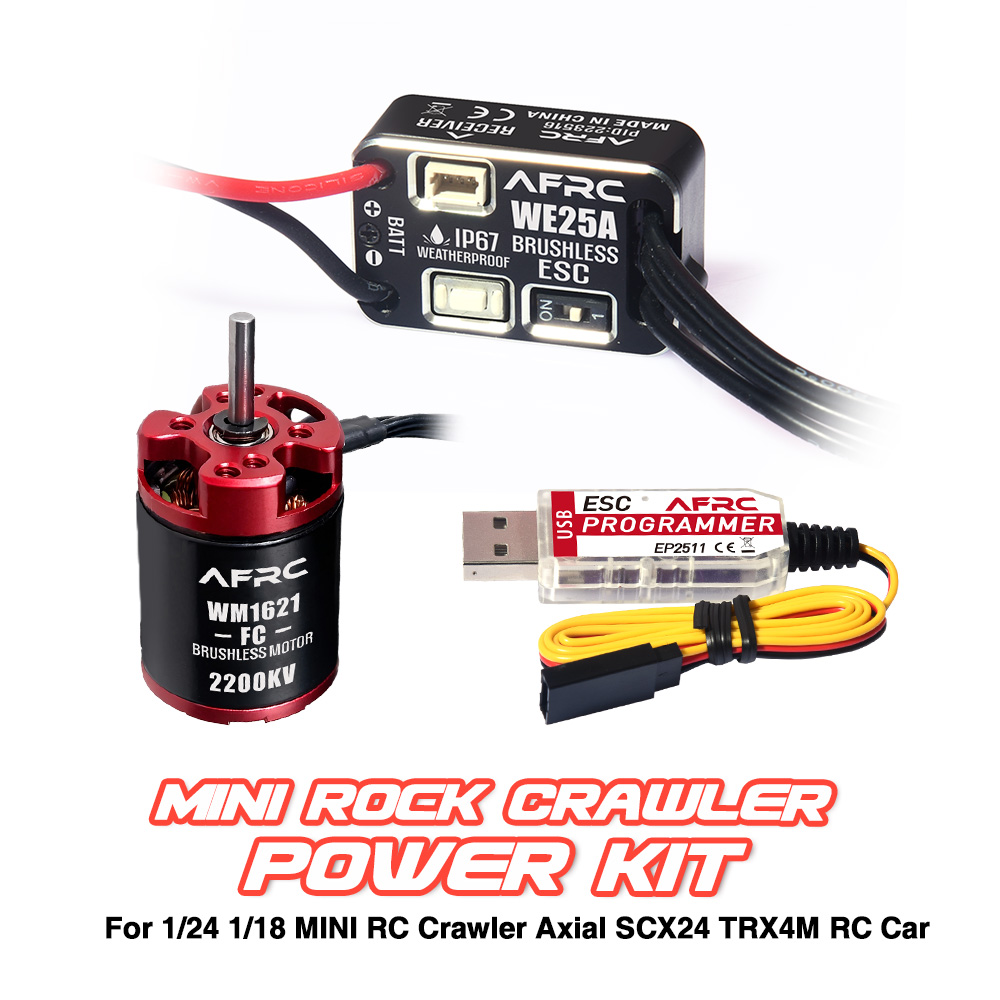 Rc Hobby Toys - Zestaw ESC AFRC 25A Bezszczotkowy do