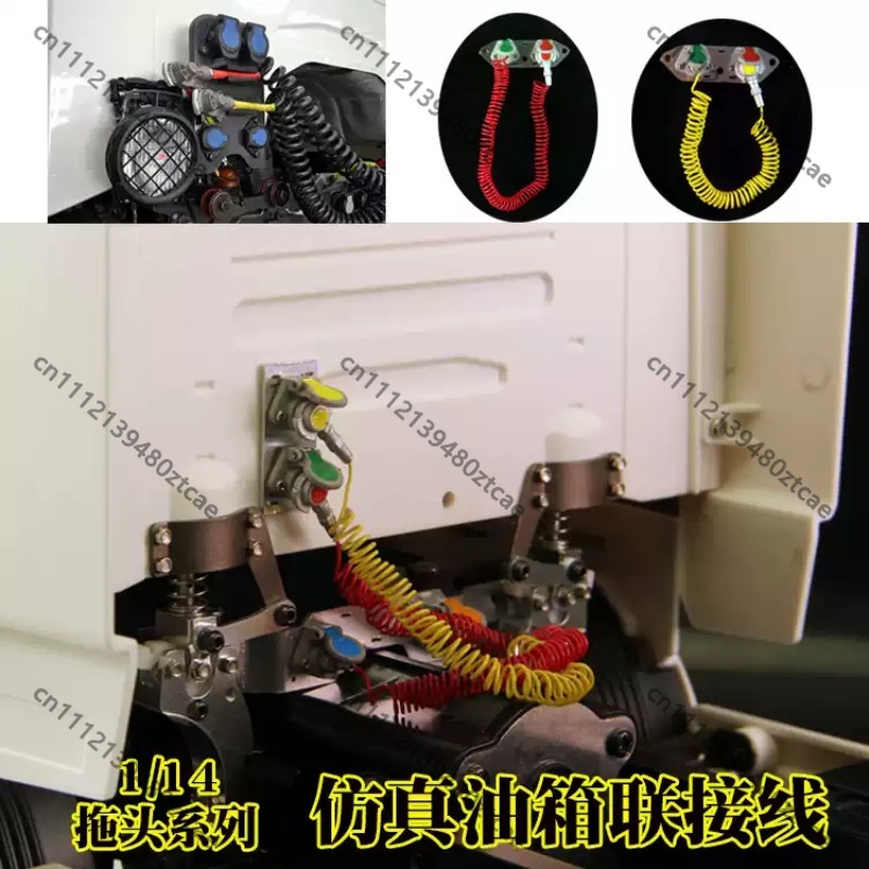 Rc Hobby Line - RC Ciągnik Kontenerowy z Symulowanym Przewodem