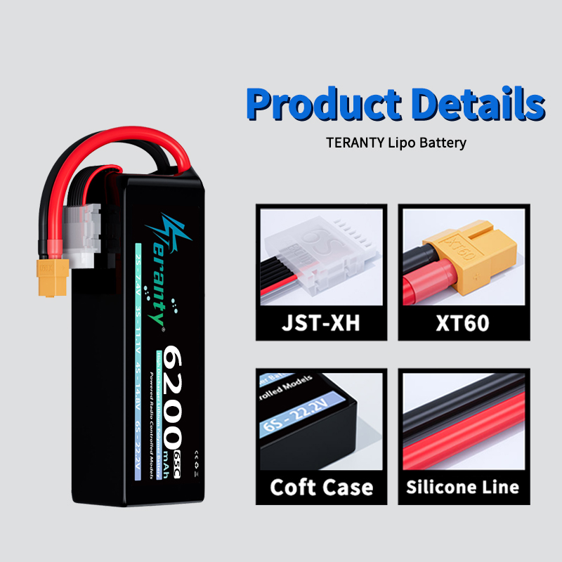 Bateria Lipo TERANTY 6S 6200mA – Rc Hobby Airplanes recenzja i cena