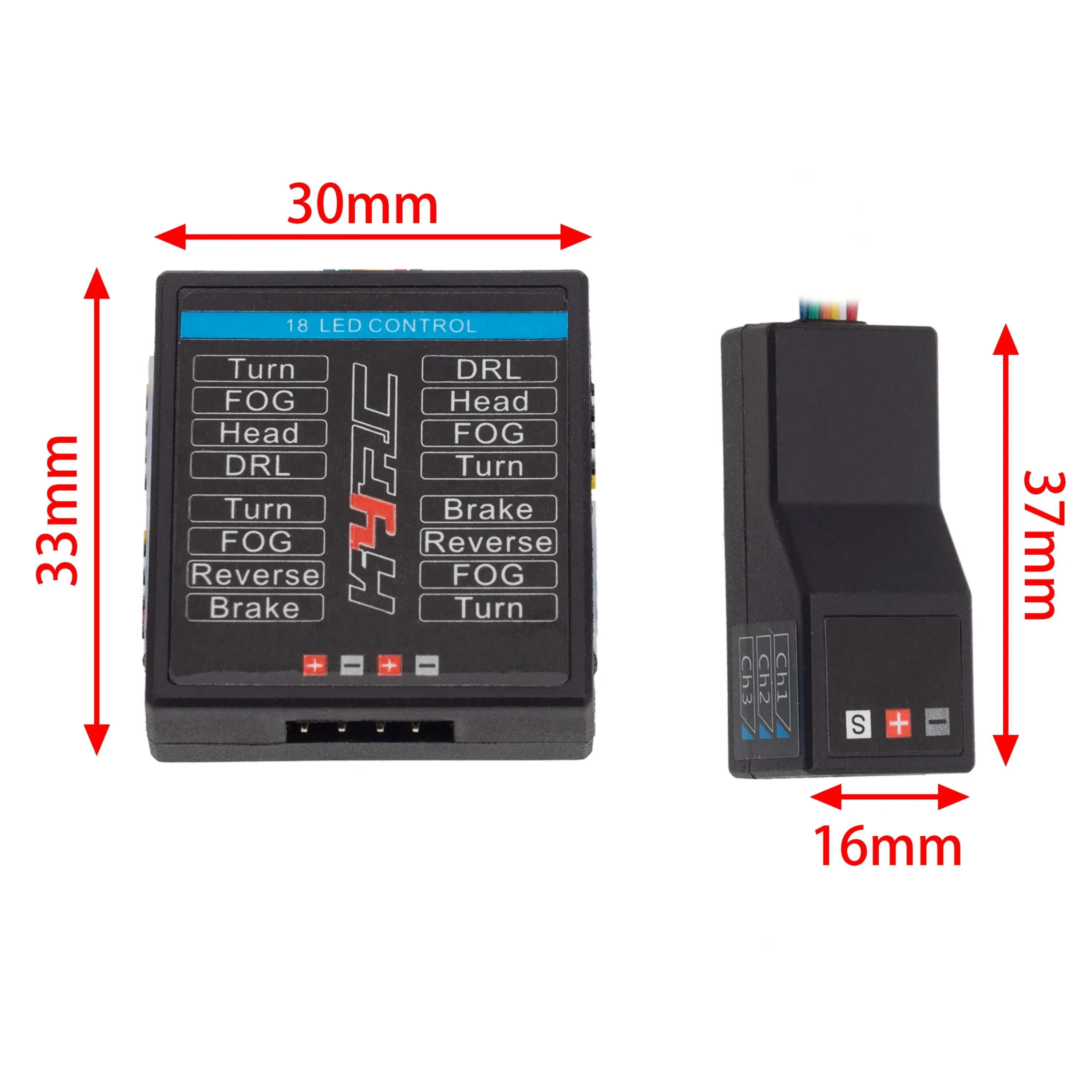 RC Car 1/8 1/10 RC Car 14 LED  – Rc Hobby Nook recenzja i cena