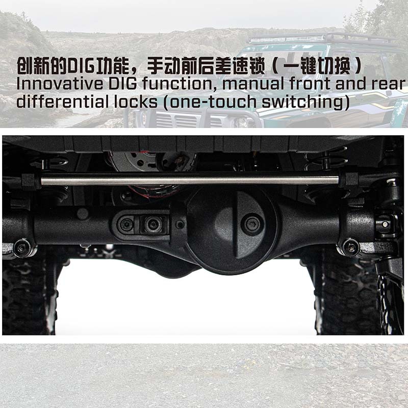 YIKONG YK4107PE 1/10 4WD Bezsz – Rc Hobby Plus recenzja i cena