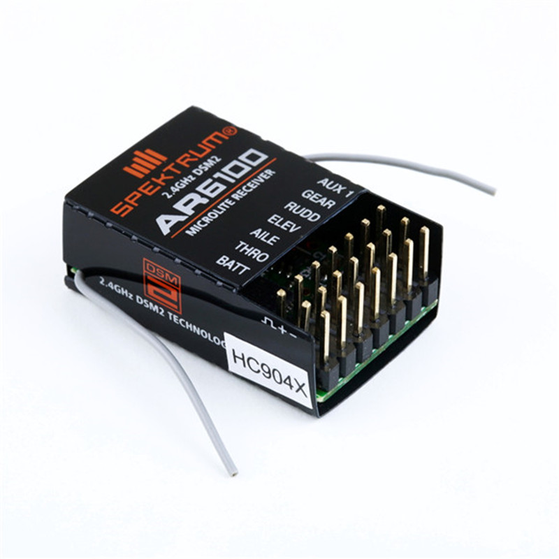 Odbiornik AR6100 DSM2 6CH 2.4G – Rc Hobby Toys recenzja i cena